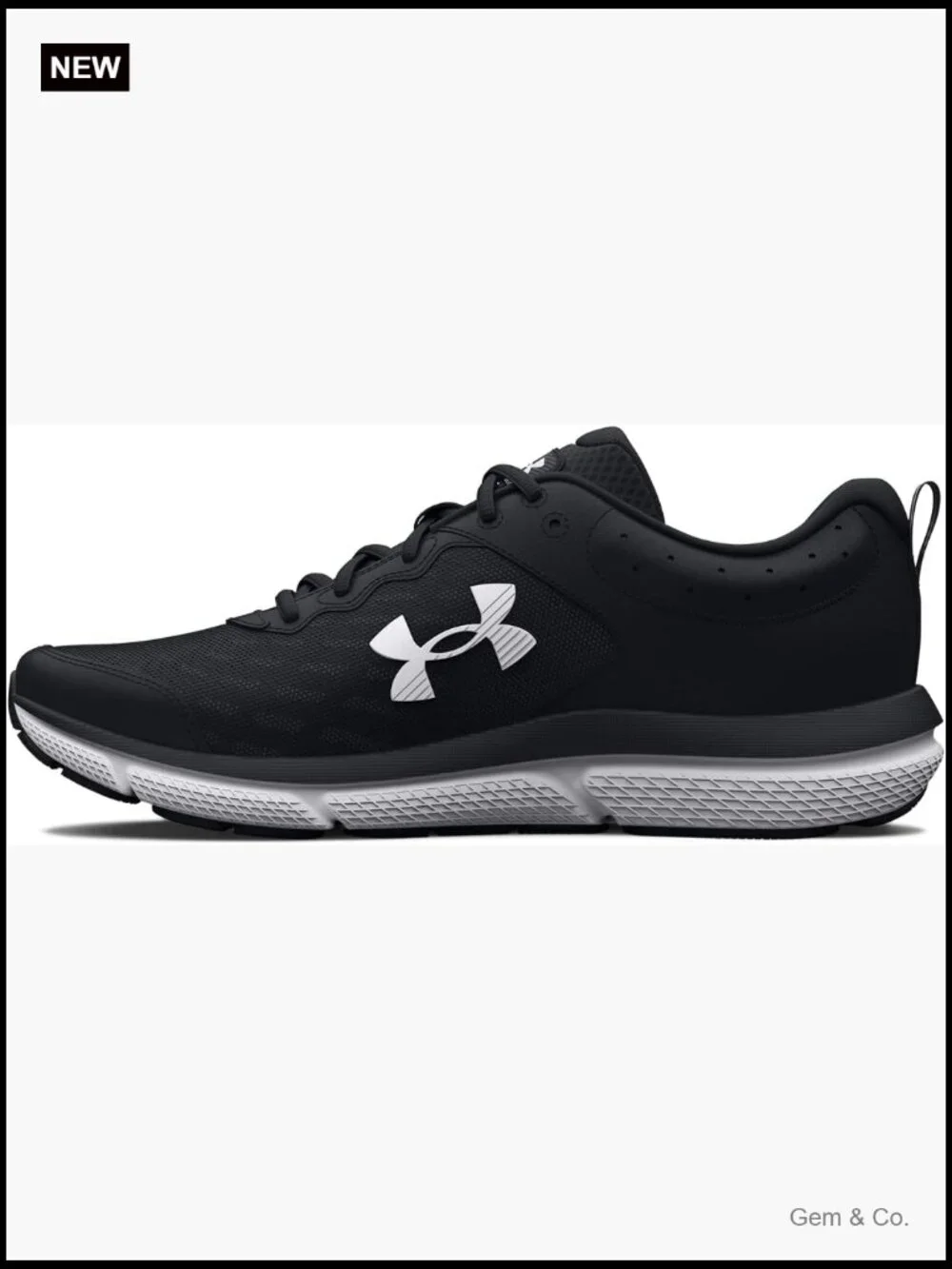Running Shoes with Charged Cushioning, Lightweight Mesh, Rubber Outsole